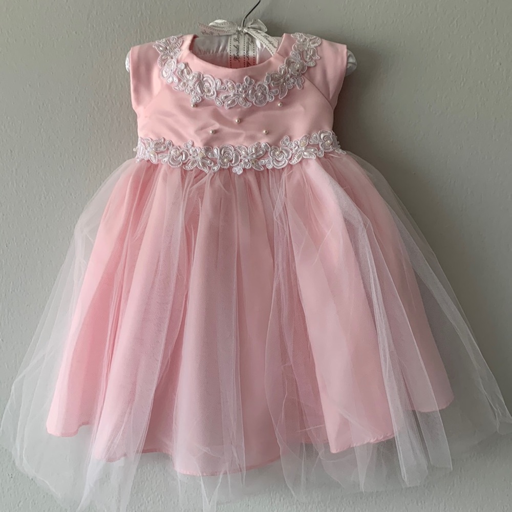 Kid 🎀 Collection Pink Party Dress